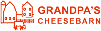 grandpas cheese barn logo